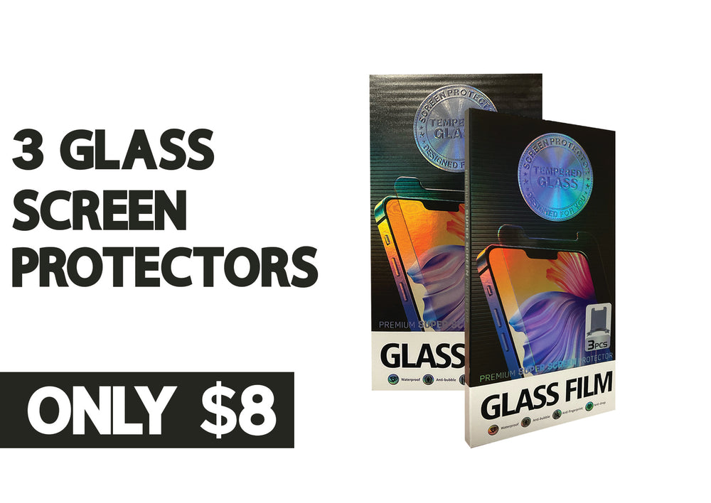 $8 Glass Screen protectors